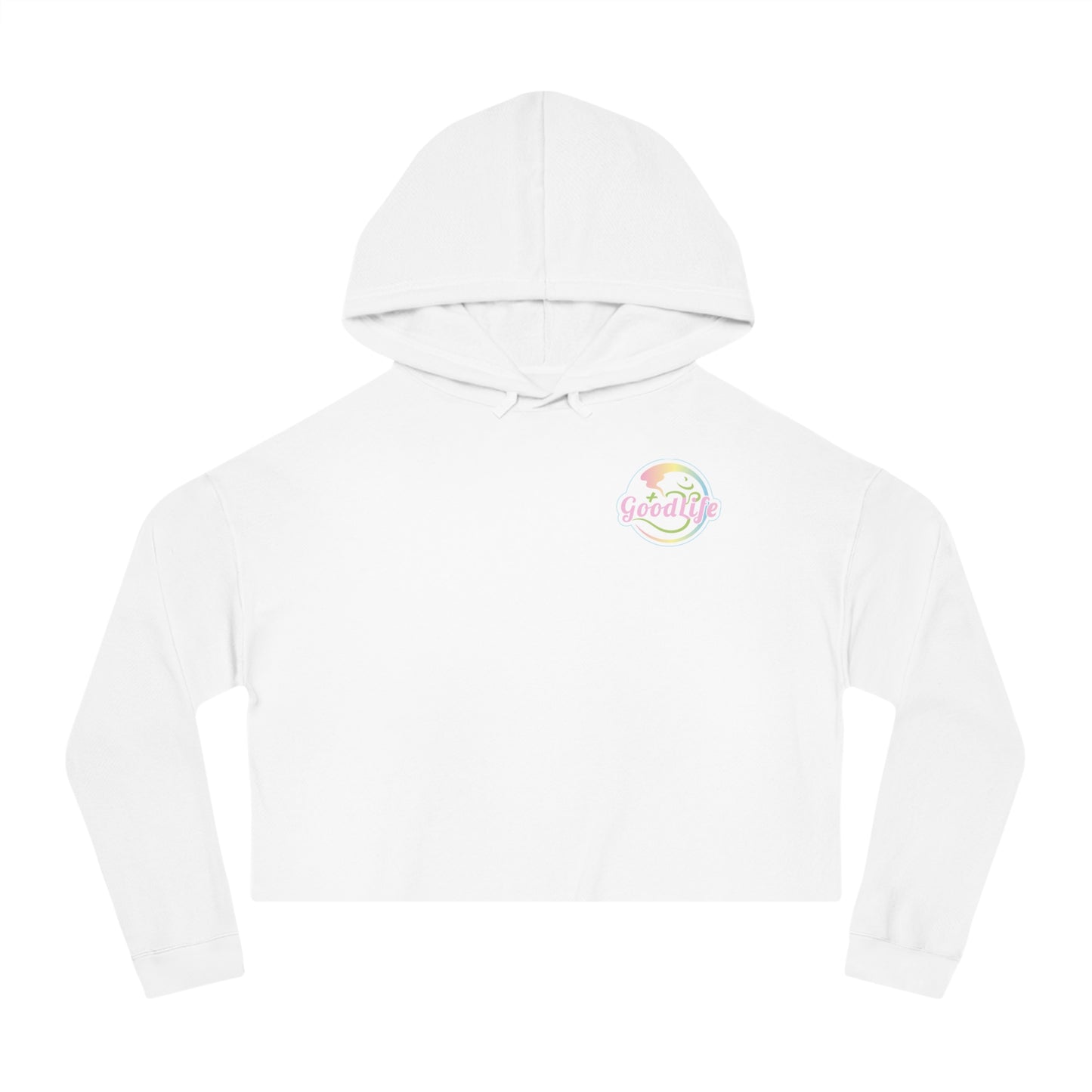"Love Your Shell" Crop Hoodie