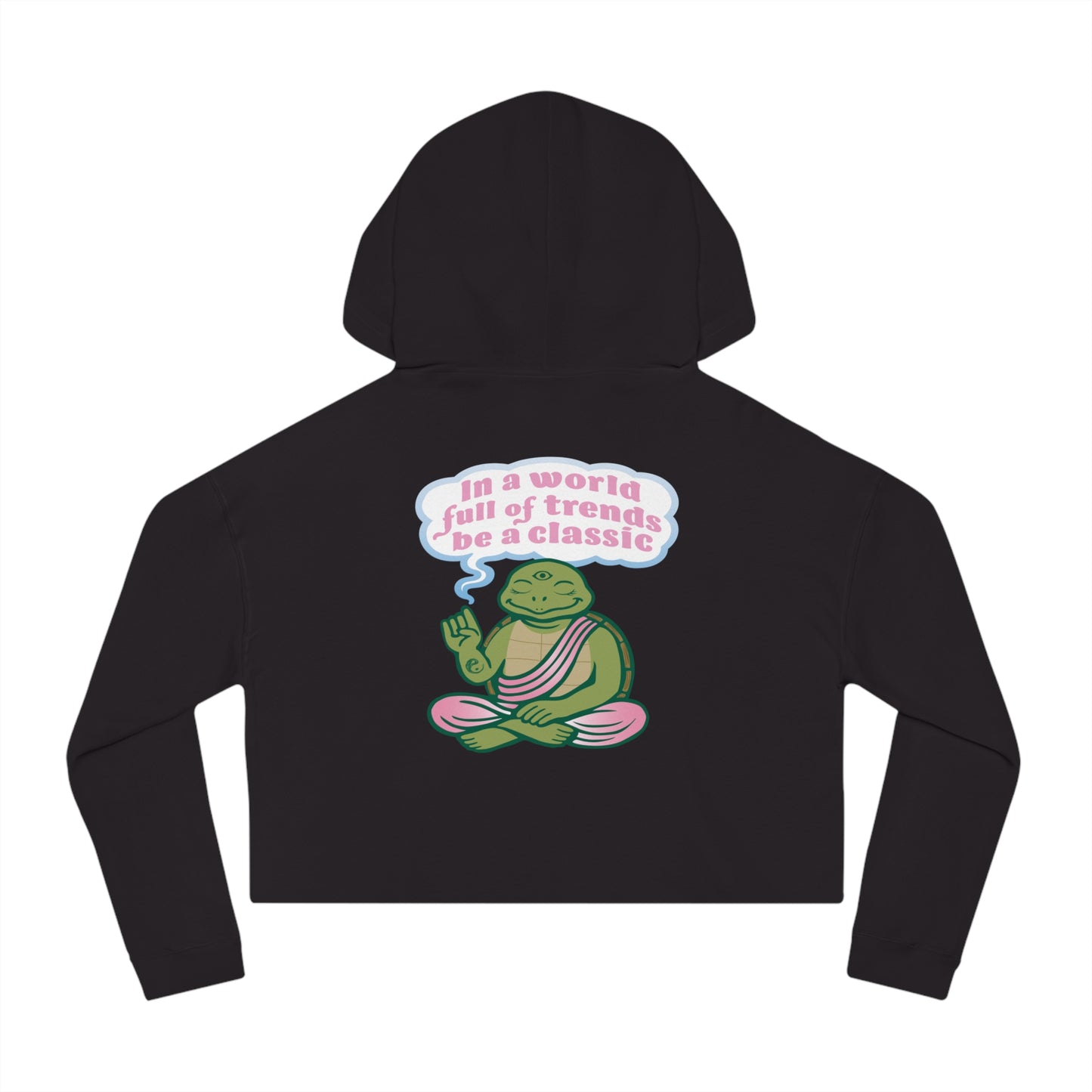 "Be a Classic" Cropped Hoodie