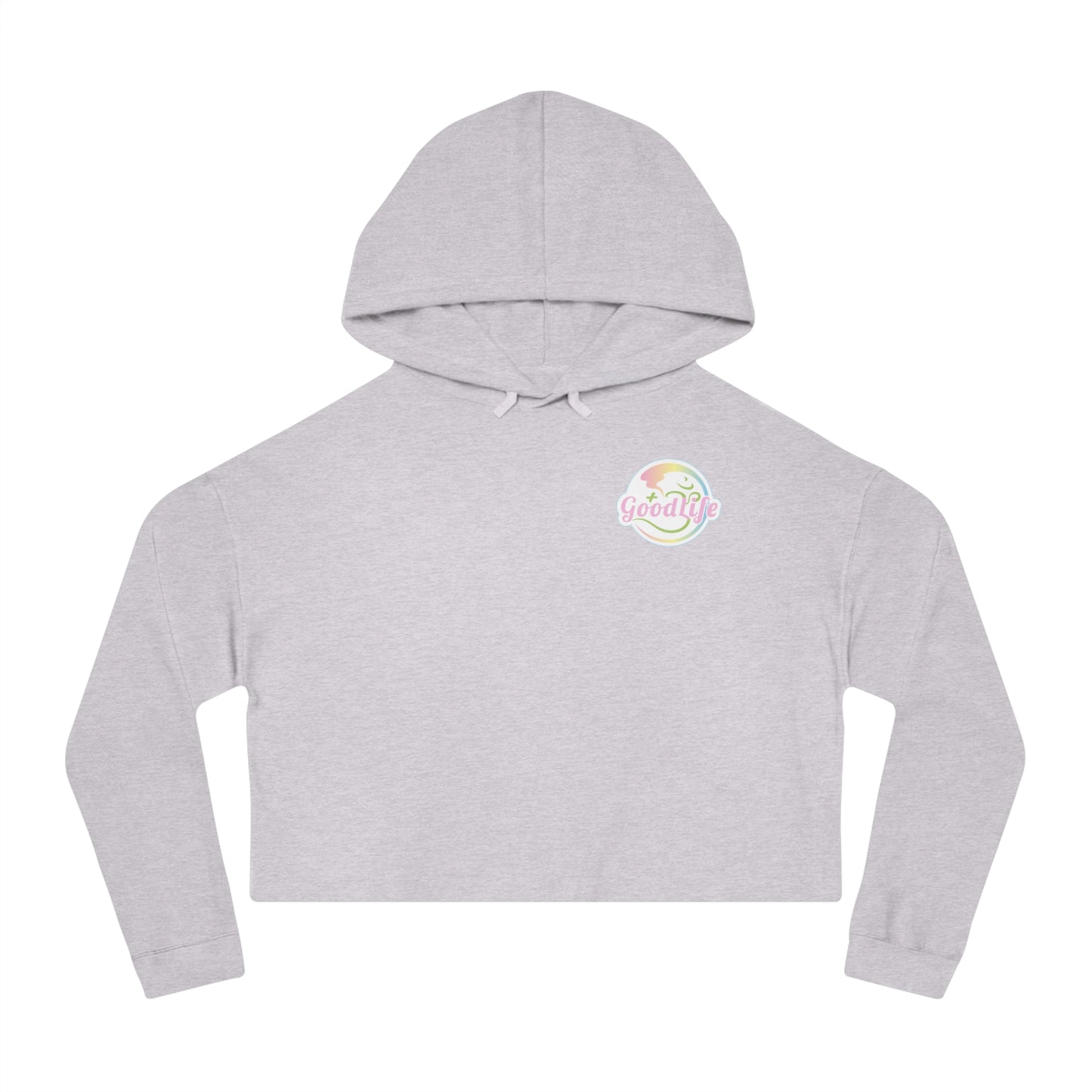 "Love Your Shell" Crop Hoodie