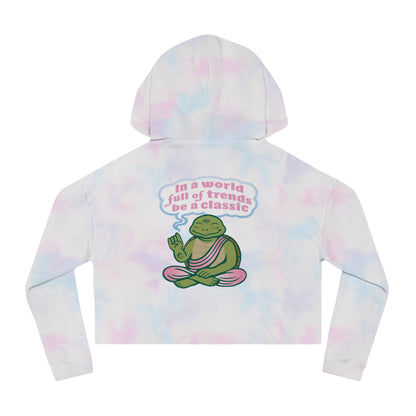 "Be a Classic" Cropped Hoodie