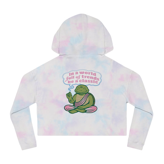 "Be a Classic" Cropped Hoodie