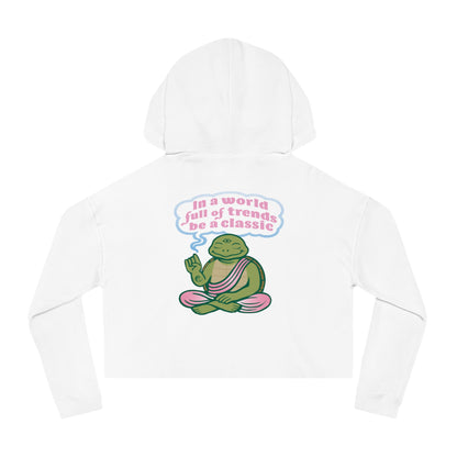 "Be a Classic" Cropped Hoodie