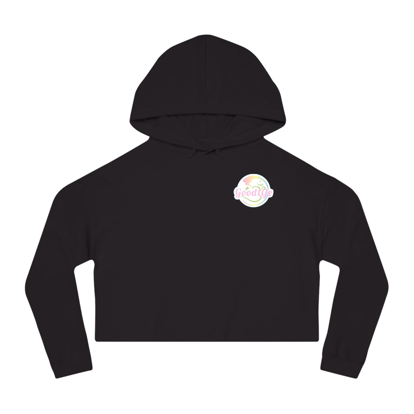 "Love Your Shell" Crop Hoodie