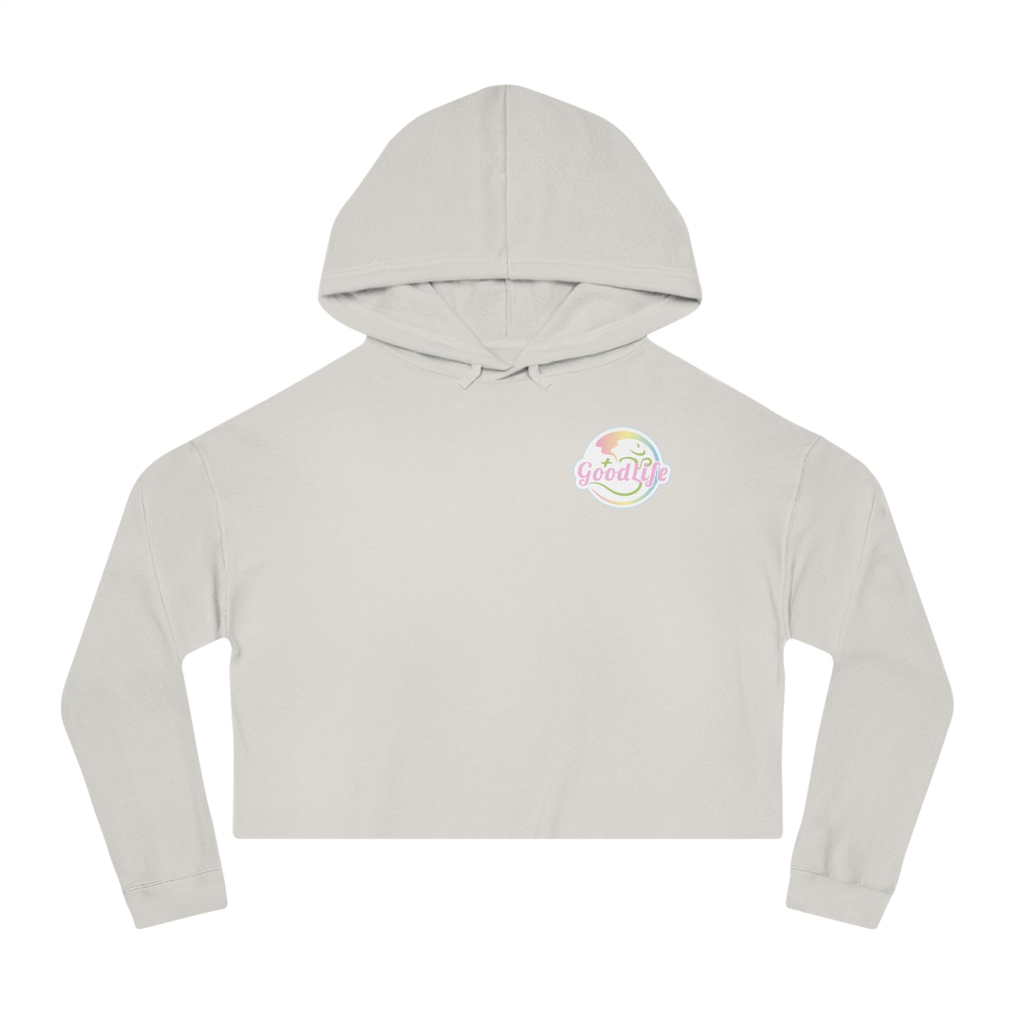 "Love Your Shell" Crop Hoodie
