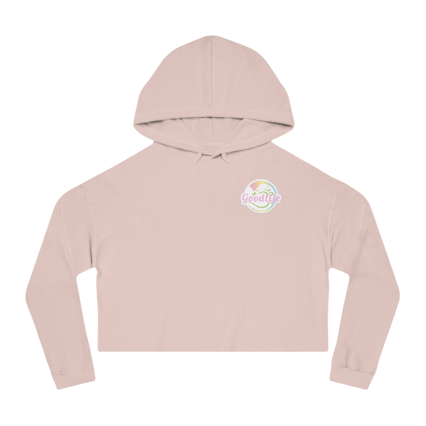 "Love Your Shell" Crop Hoodie